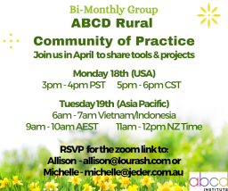 ABCD Rural Community of Practice - Bi-Monthly Group
