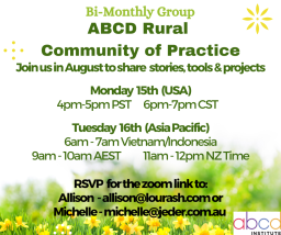 ABCD Rural  Community of Practice - Bi-Monthly Group
