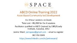 ABCD Online Training