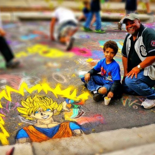 Sarasota Chalk Festival in Venice
